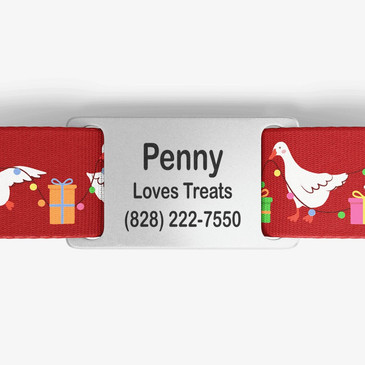 closeup of nameplate personalization